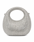 Oval Rhinestone Clutch