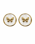 Luna Butterfly Studs