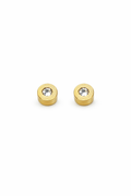 Crystal Disc Studs