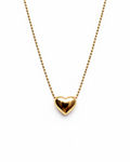 Golden Amour Heart Pendant