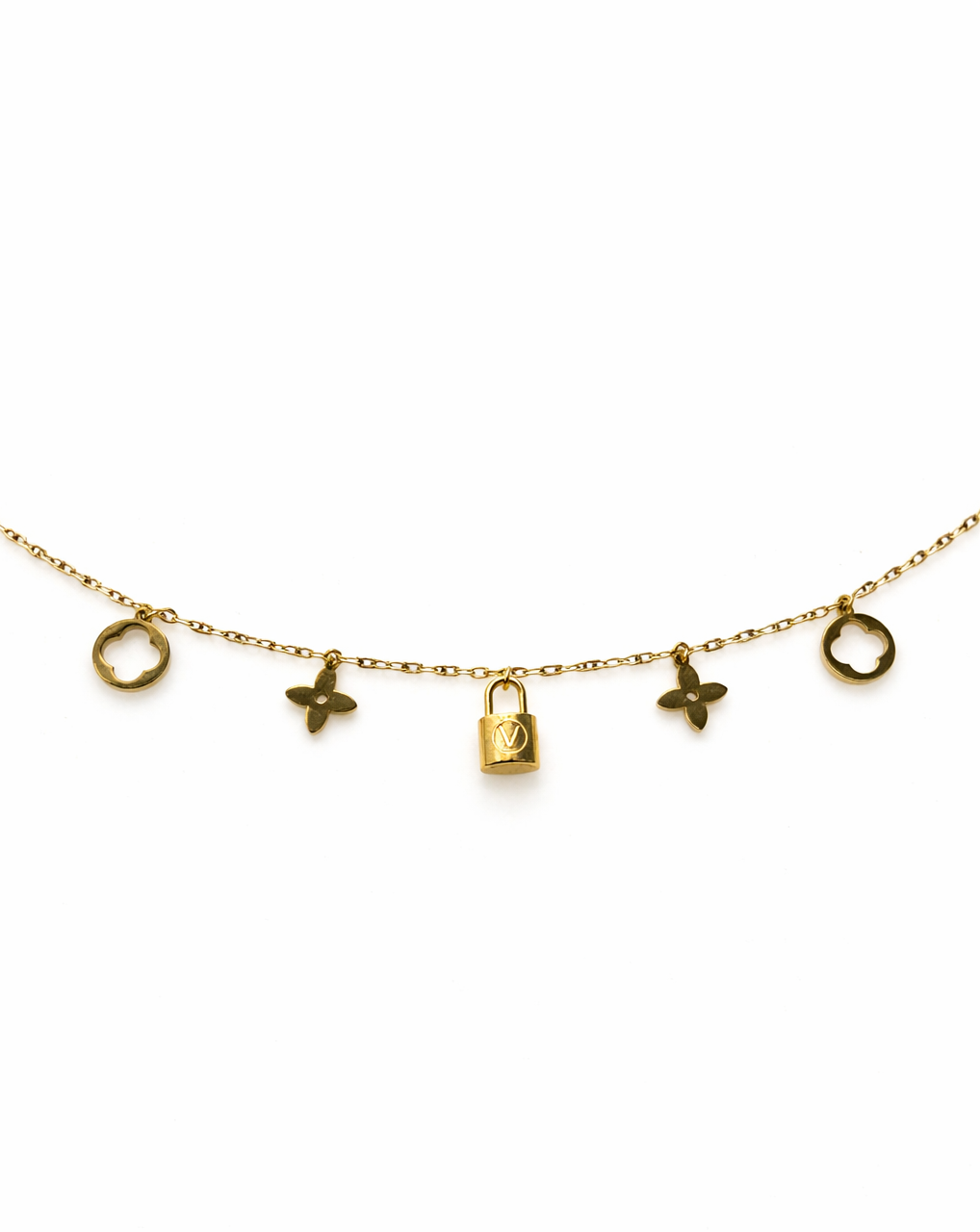 Lock Charm Bracelet