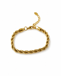 Twisted Gold Bracelet