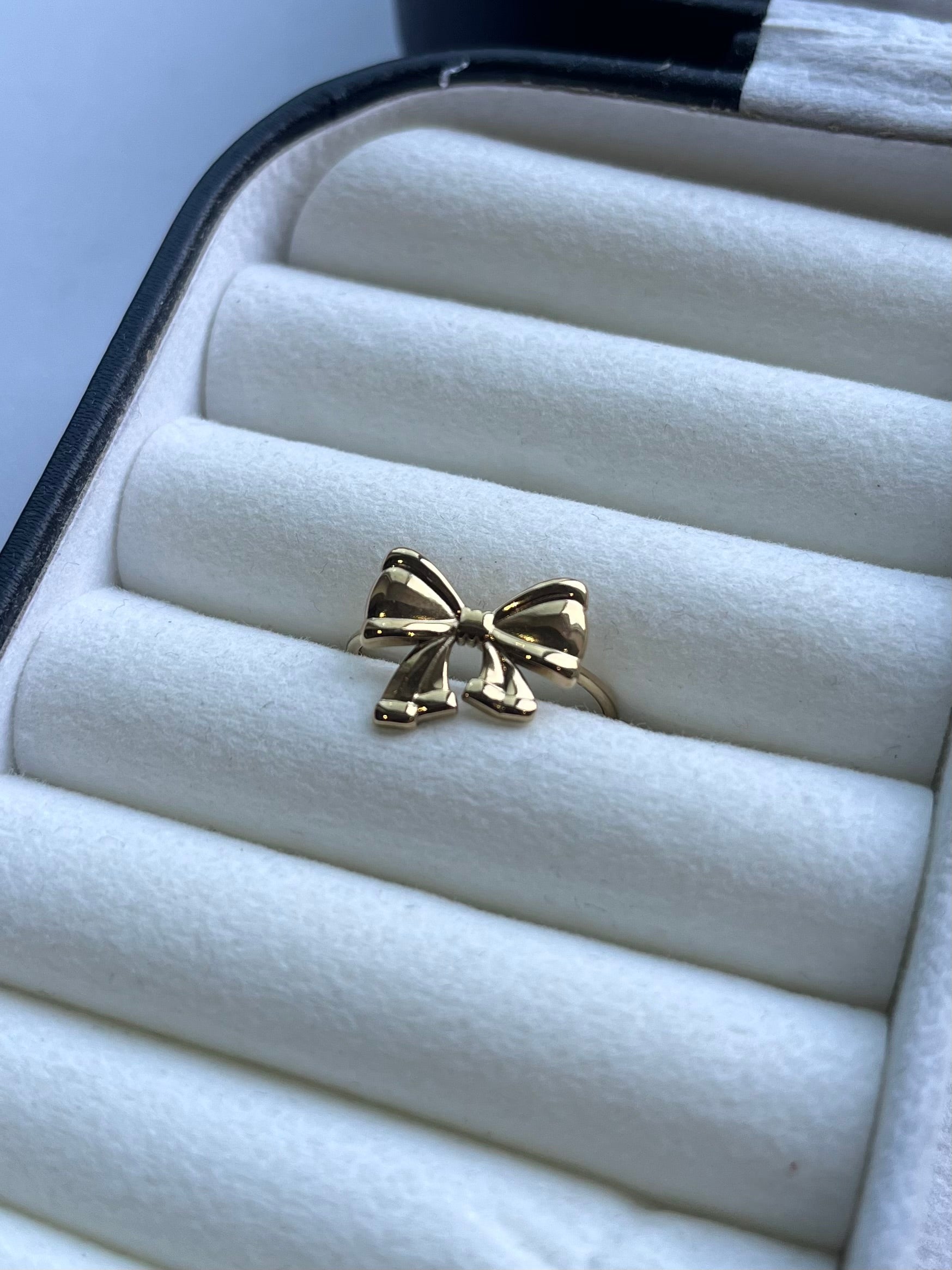 Golden Bow Ring