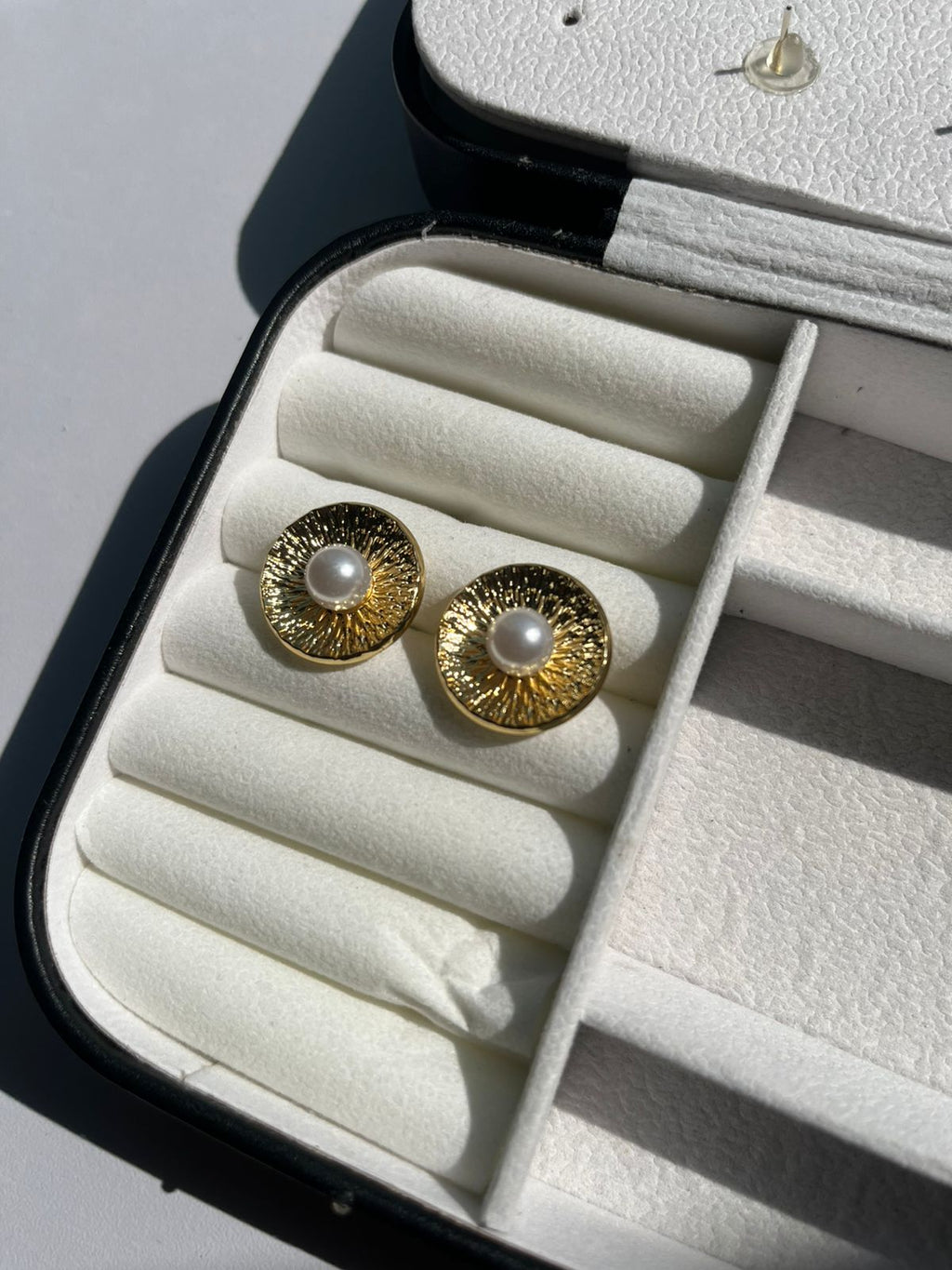 Sunburst Pearl Studs