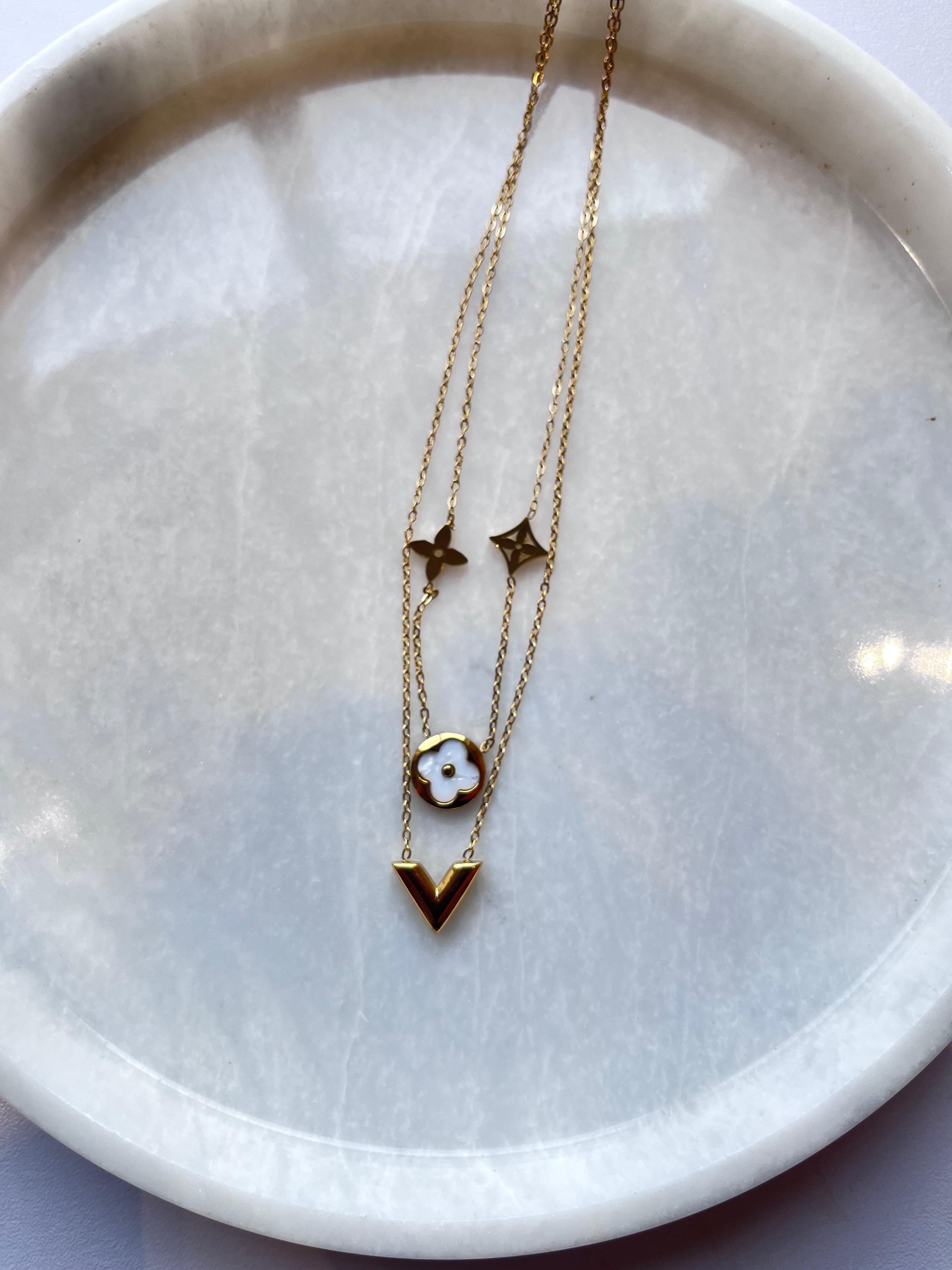 Golden Trinity Necklace