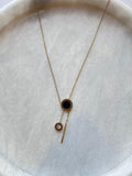Roman Lariat Pendant