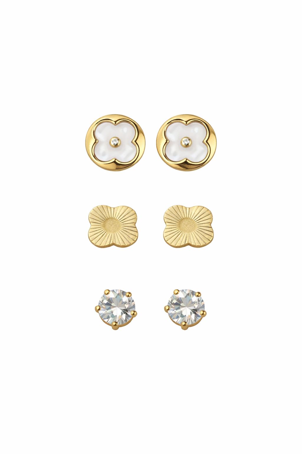 Petal Glow Stud Set