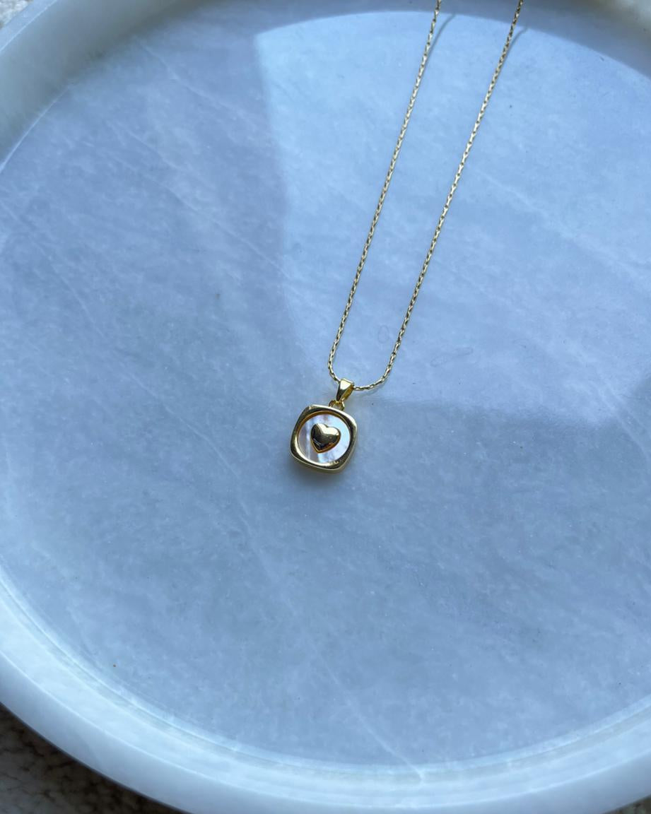 Eternal Heart Halo Pendant