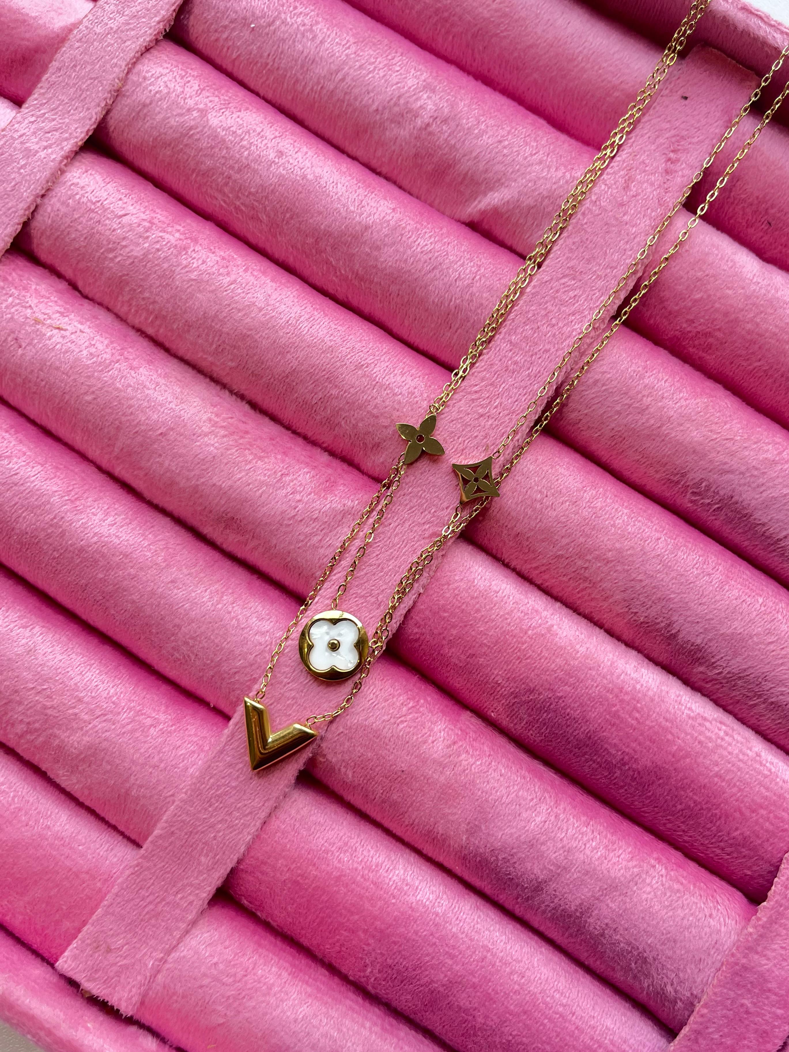 Golden Trinity Necklace