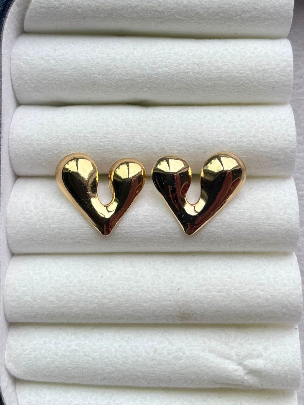 Melted Heart Studs