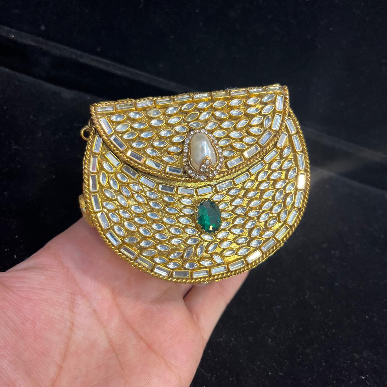 Kundan Jewel Clutch